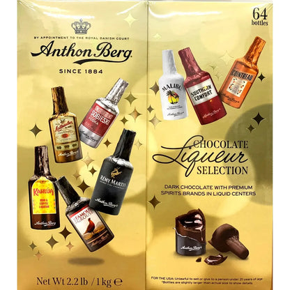 Anthon Berg Chocolate Liquor Gift Set: 64 Premium Bottles Guide