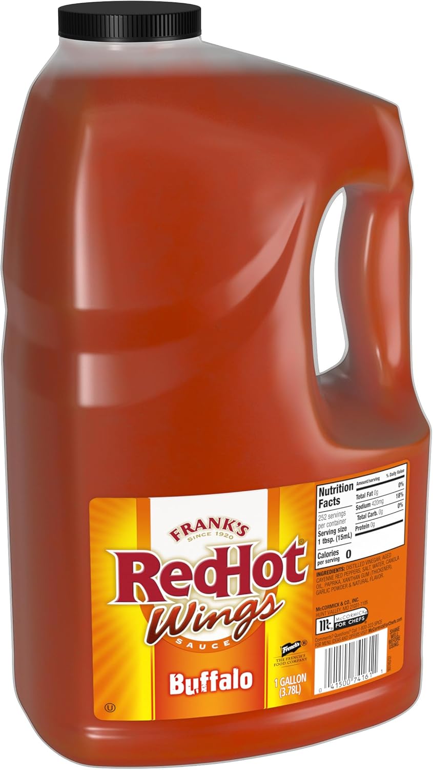 Frank's Red Hot Buffalo Wings Hot Sauce 3.78 Litre
