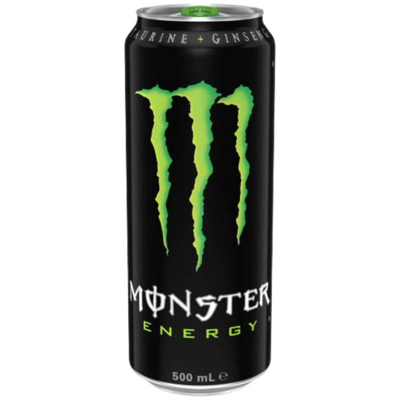 Monster Energy Drink – Premium European Flavor – Enhanced Energy Boost – 24 x 500 mL