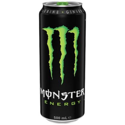 Monster Energy Drink – Premium European Flavor – Enhanced Energy Boost – 24 x 500 mL