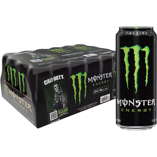 Monster Energy Drink – Premium European Flavor – Enhanced Energy Boost – 24 x 500 mL