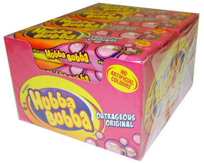 Hubba Bubba Original Soft Bubble Gum – 20 x 5-Piece Packs