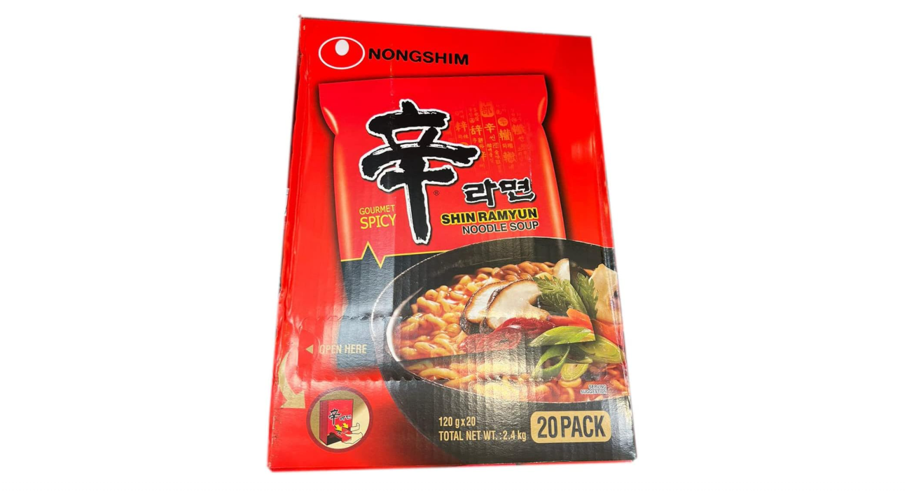 Nongshim Shin Ramyun Noodle 20 X 120 Grams