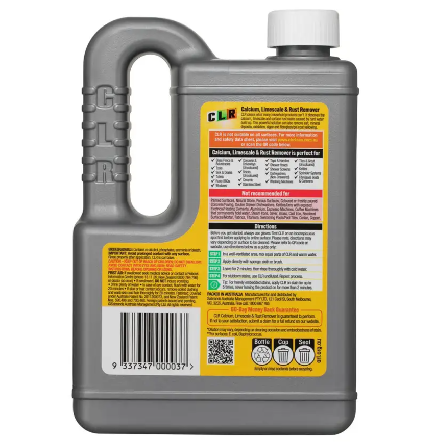 CLR Calcium Lime and Rust Remover 750 ml