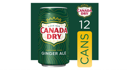 Canada Dry Ginger Ale 12 Cans x 355mL