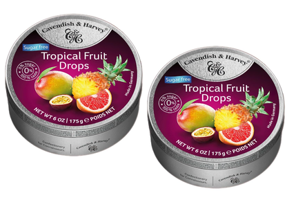 Cavendish & Harvey Tropical Fruit Drops 10 Pack, 10 x 175 g