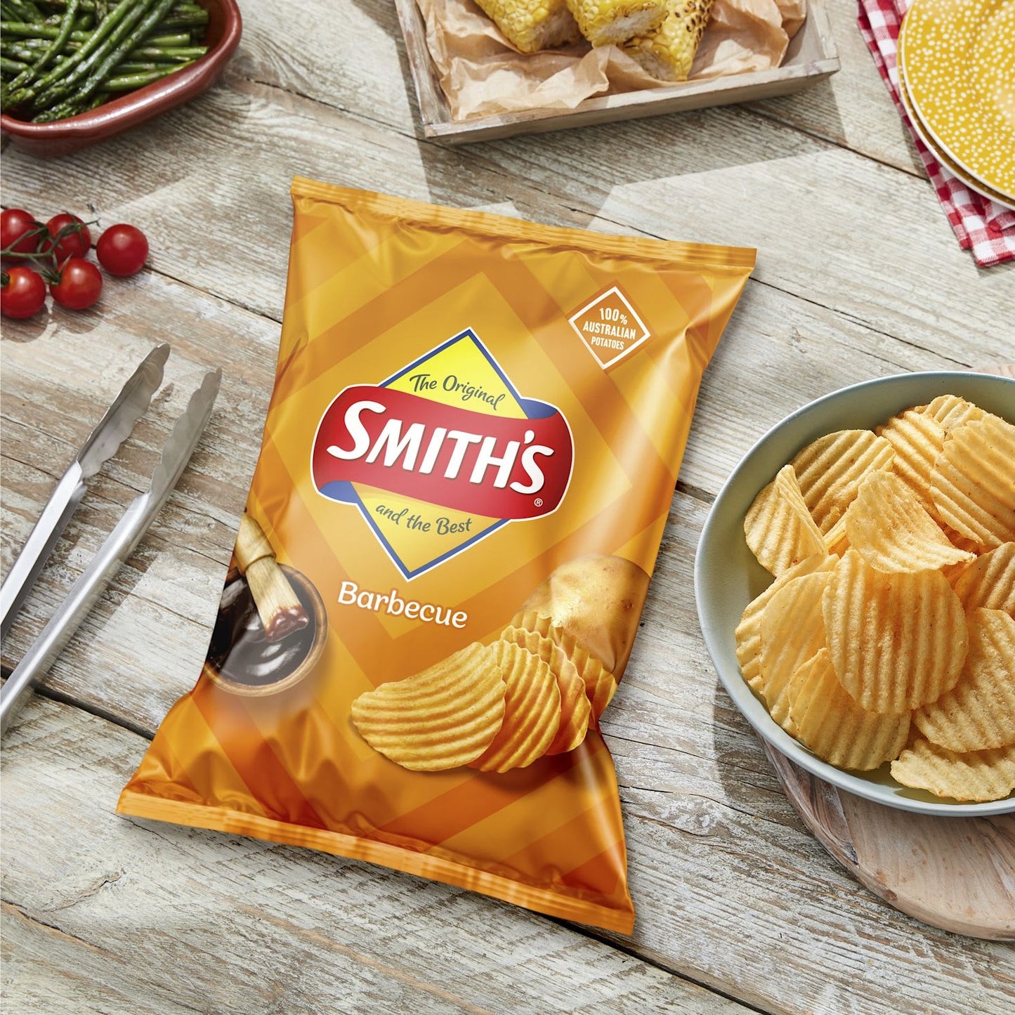 Smith's Crinkle Cut Barbecue 18 x 45g | Neximax Deals