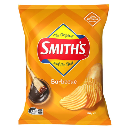 Smith's Crinkle Cut Barbecue 18 x 45g