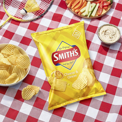 Smith's Crinkle Cut Cheese & Onion 18 x 45g | Neximax Deals