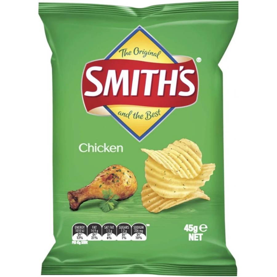 Smith's Crinkle Cut Chicken 18 x 45g | Neximax Deals