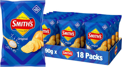 Smith's Crinkle Cut Original 18 x 90g | Neximax Deals