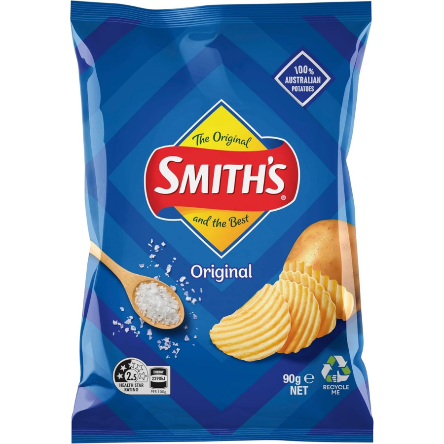 Smith's Crinkle Cut Original 18 x 90g | Neximax Deals