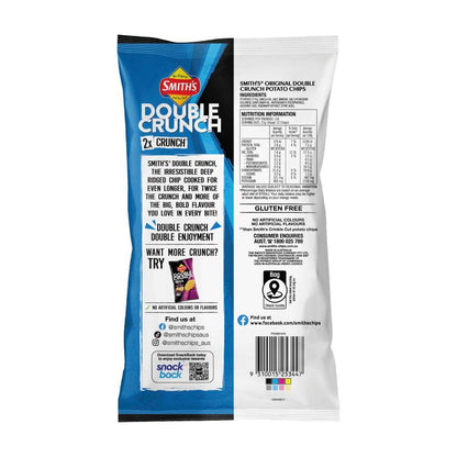 Smith's Double Crunch Salt Original 12 x 150g | Neximax Deals