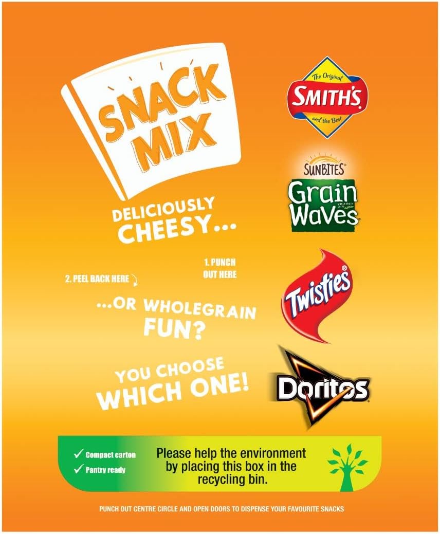 Smith's Snack Mix Multipacks 20 pack x 6 | Neximax Deals