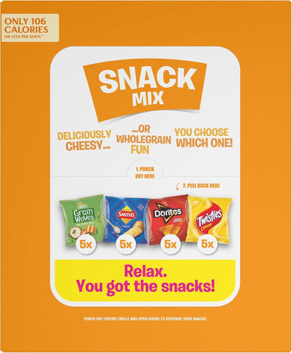Smith's Snack Mix Multipacks 20 pack x 6 | Neximax Deals