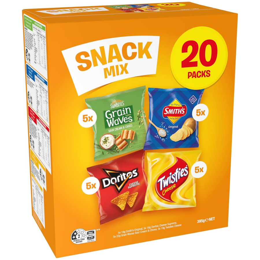 Smith's Snack Mix Multipacks 20 pack x 6 | Neximax Deals