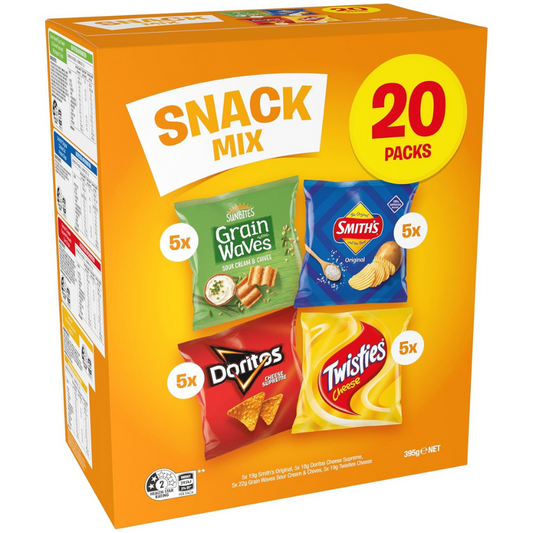 Smith's Snack Mix Multipacks 20 pack x 6 | Neximax Deals