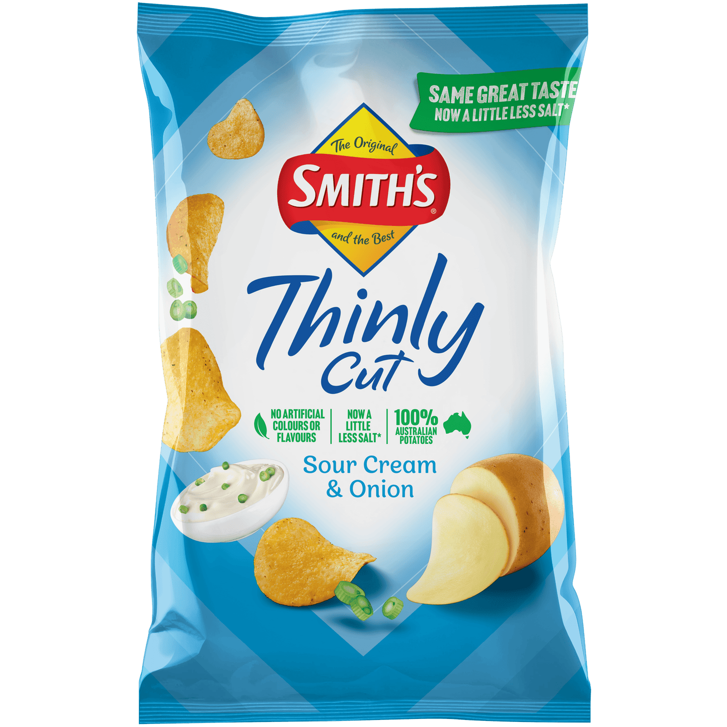 Smith's Thinly Cut Sour Cream & Onion 12 x 175g | Neximax Deals