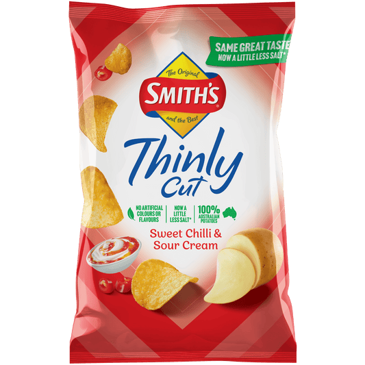 Smith's Thinly Cut Sweet Chilli 12 x 175g | Neximax Deals