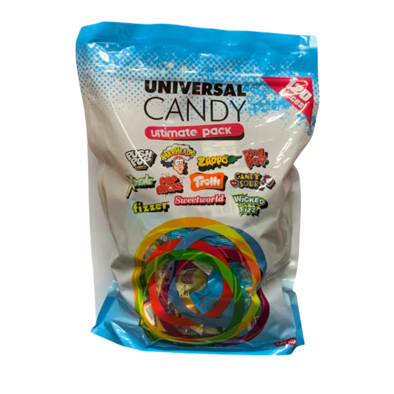 Universal Candy Ultimate Pack 120 Pieces 1.34 kg