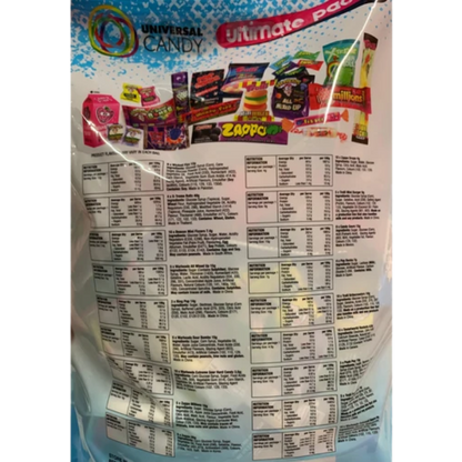 Universal Candy Ultimate Pack 120 Pieces 1.34 kg